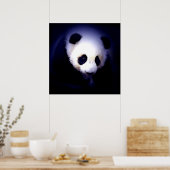 Panda Face Poster - Panda Posters Prints (Küche)