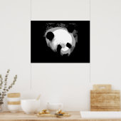 Panda Face Poster Print - Panda Poster (Küche)