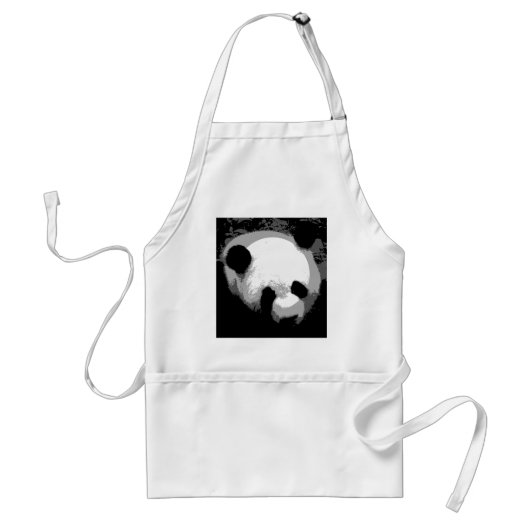 Panda Face Schürze (Vorne)
