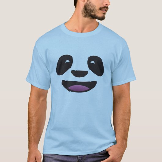 Panda Face - Süße Tier T-Shirt (Vorderseite)