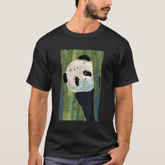 Panda Face T-Shirt (Vorderseite)