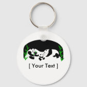 Panda Family Schlüsselanhänger (Vorderseite)