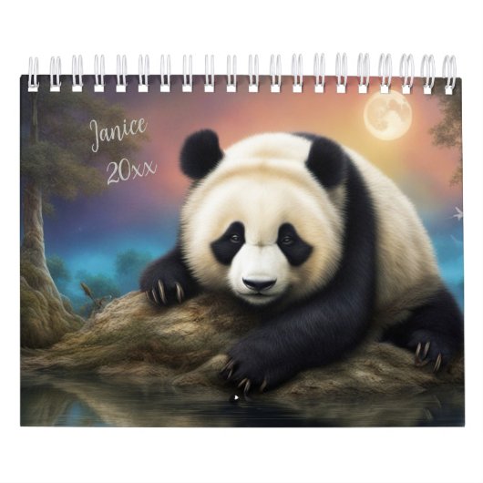 Panda Fantasy Kalender (Titelbild)