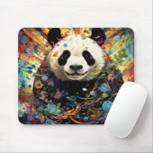 Panda Farbencharakter Mousepad (Mit Mouse)