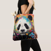 Panda Farbencharakter Tasche (Von Nahem)