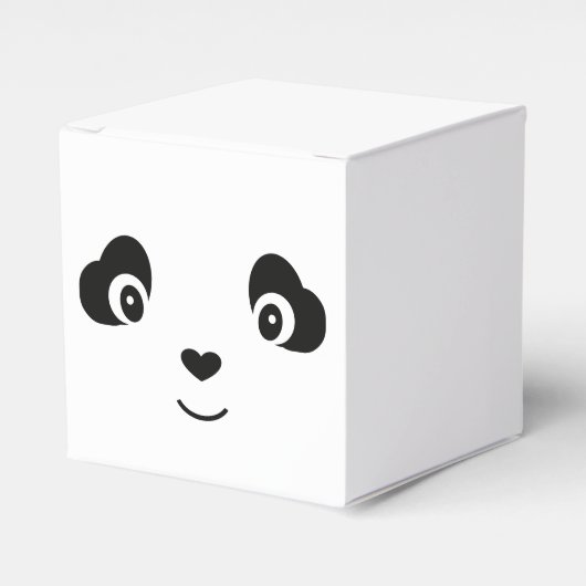 Panda Favor Boxes Geschenkschachtel (Vorderseite)