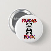 Panda-Felsen Button (Vorne & Hinten)