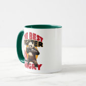 Panda Fighter Quote Tasse (Vorderseite Links)