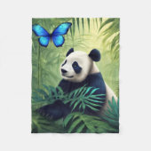 Panda Fleece Blanket, 30"x40" (Vorderseite)