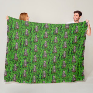 Panda - Fleece-Decke Fleecedecke