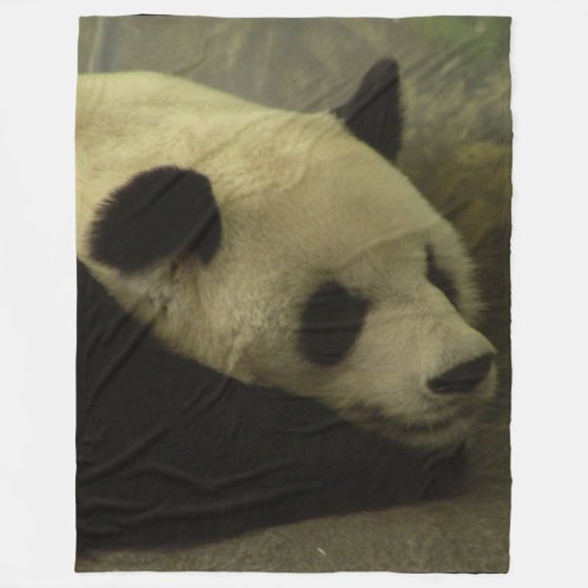 Panda Fleece Throw Blanket (Vorderseite)