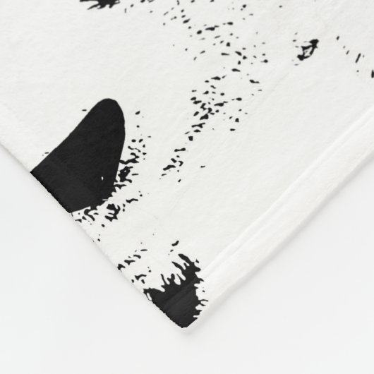 Panda Fleecedecke (Ecke)