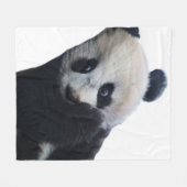 Panda Fleecedecke (Vorderseite (Horizontal))