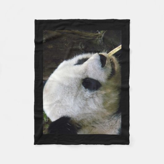 Panda Fleecedecke (Vorderseite)