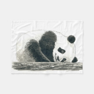 Panda Fleecedecke