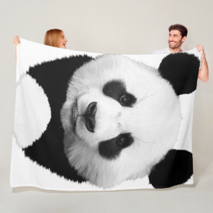 Panda Fleecedecke