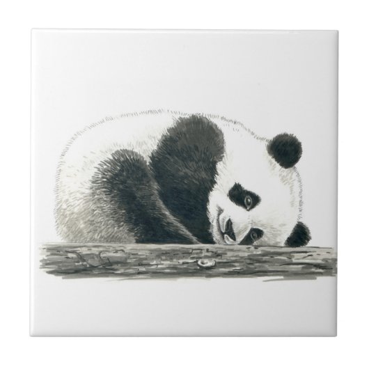 Panda Fliese (Vorderseite)