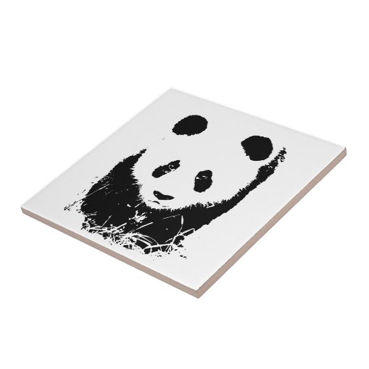 Panda Fliese (Seite)