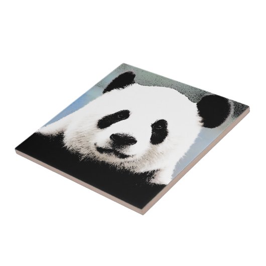 Panda Fliese (Seite)
