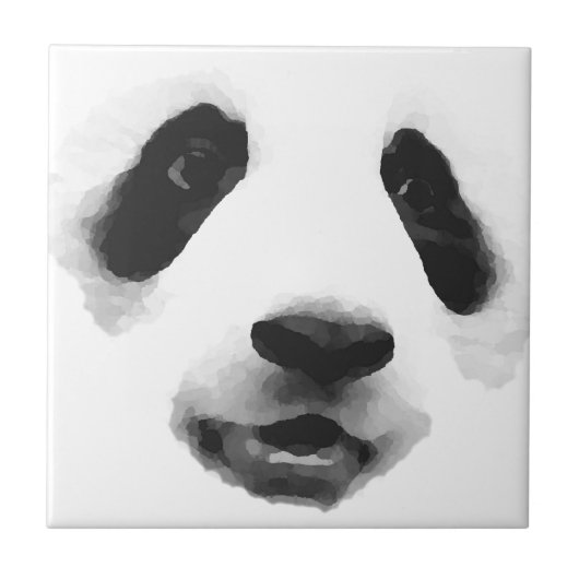 Panda Fliese (Vorderseite)