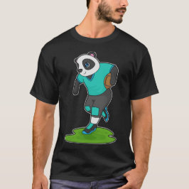 Panda Football player Football T-Shirt