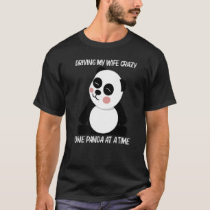 Panda for Men Vater Schwarz-weiß Bear Cube 1 T-Shirt
