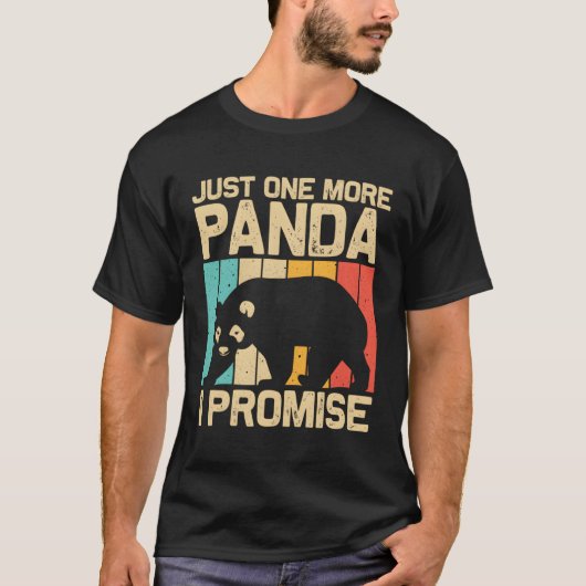 Panda for Panda Bear Animal Zookeeper T-Shirt (Vorderseite)