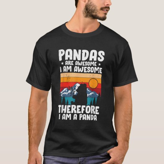 Panda for Panda Bear T-Shirt (Vorderseite)