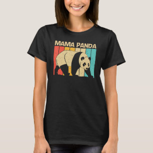 Panda for Women Girls Panda Bear Animal T-Shirt