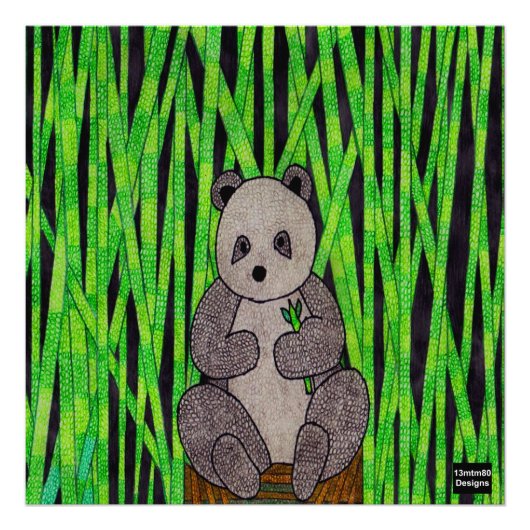 Panda - Foto Print (Vorne)