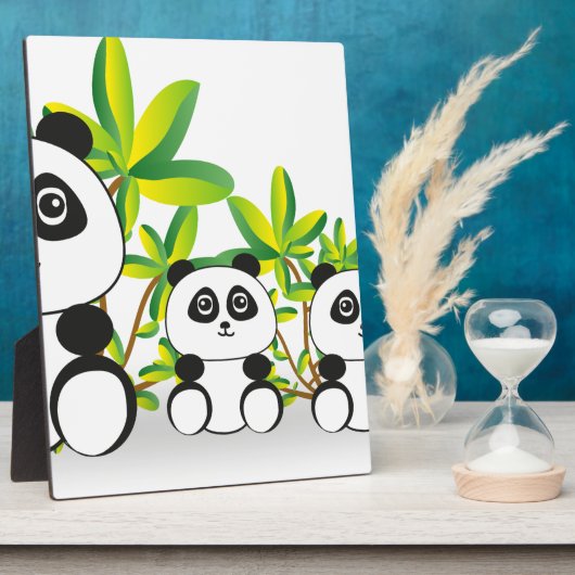 Panda Fotoplatte (Seite)