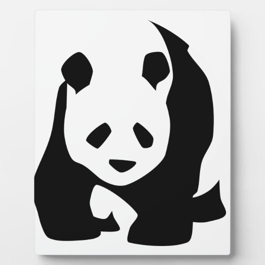 Panda Fotoplatte (Vorderseite)