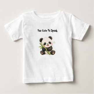 Panda-Fressendes-Bambus-Kinder-T-Shirt Baby T-shirt