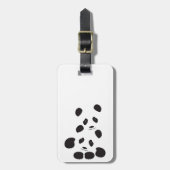 Panda-Freundschaft Gepäckanhänger (Vorderseite vertikal)