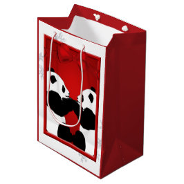 Panda Friends Christmas Med GB Mittlere Geschenktüte