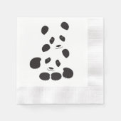 Panda Friendship Serviette (Vorderseite)