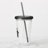 Panda From We Bare Bears Tumbler Design Acryltrinkbecher (Links)