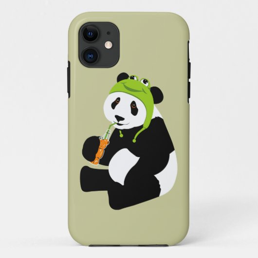 Panda-Frosch-Hut iphone 5 Case-Mate iPhone Hülle (Rückseite)