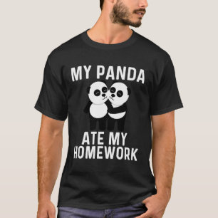 Panda für chinesisches Riesen-Pandas-Waldtier T-Shirt