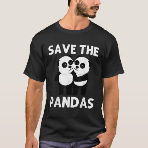 Panda für chinesisches Riesen-Pandas-Waldtier T-Shirt