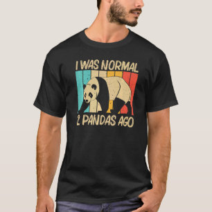 Panda für Männer Frauen Panda Bären Tier T-Shirt
