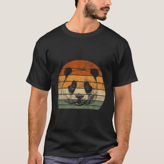 Panda für Panda Bear Print T-Shirt (Vorderseite)