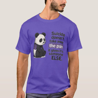 Panda für psychische Gesundheit T-Shirt