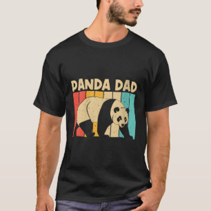 Panda für Vater Pater Panda Bärentier T-Shirt