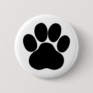 Panda-Füße-Design Button