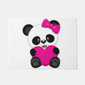 Panda Fußmatte (Vorderseite)