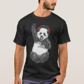 Panda Gamer Controller T-Shirt (Vorderseite)
