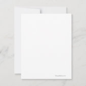 Panda-Geburtstags-Einladung Einladung (Rückseite)