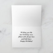 Panda Geburtstagskarte Karte (Innenseite)