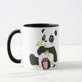 Panda gedruckte Tasse (Links)